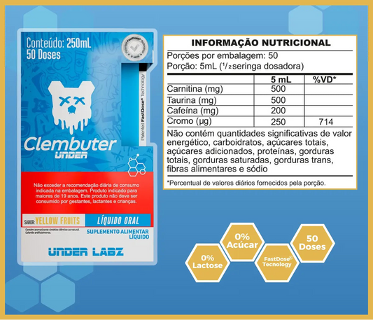 CLEMBUTER UNDER FASTDOSE 250ML