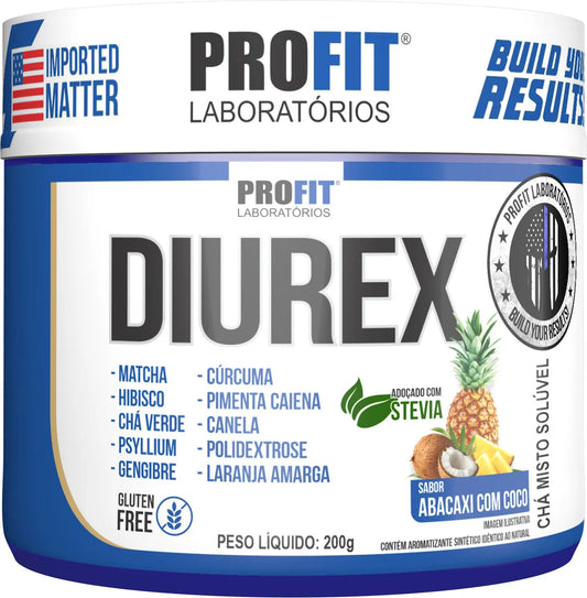 Diurex Chá Diurético Termogênico Detox 200g - Profit