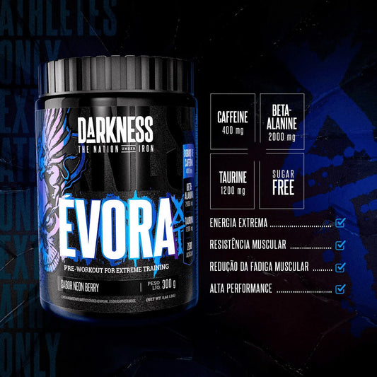 Évora XT Darkness - Pré-treino Com Dobro De Cafeína