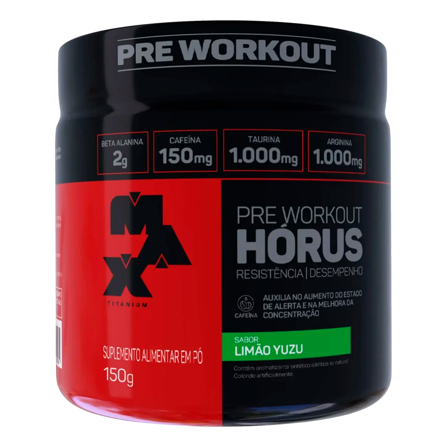 Pré-Treino Hórus 150g - Max Titanium
