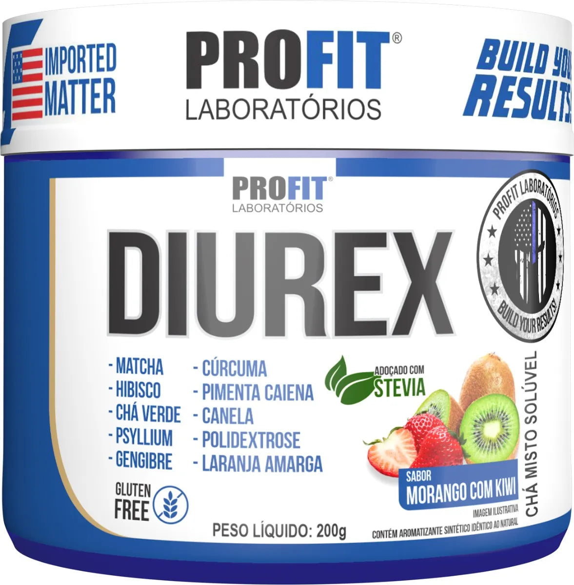 Diurex Chá Diurético Termogênico Detox 200g - Profit