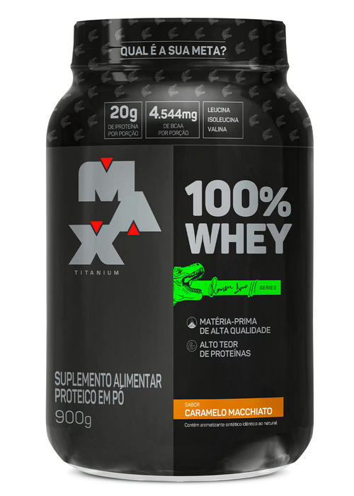 100% Whey Dino Pote 900G