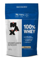 100% Whey Refil 900G - Max Titanium