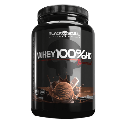 Whey 100% HD Gourmet - 900g - Black Skull