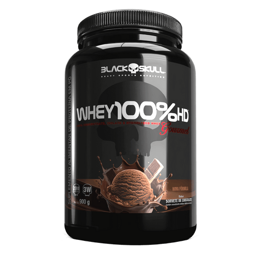 Whey 100% HD Gourmet - 900g - Black Skull
