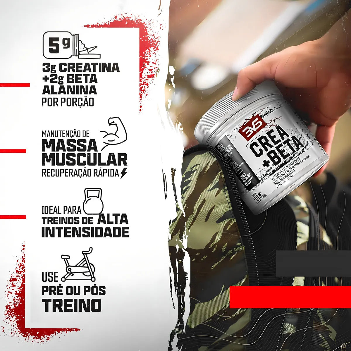 Creatina + Beta Alanina 150g - 3VS Nutrition