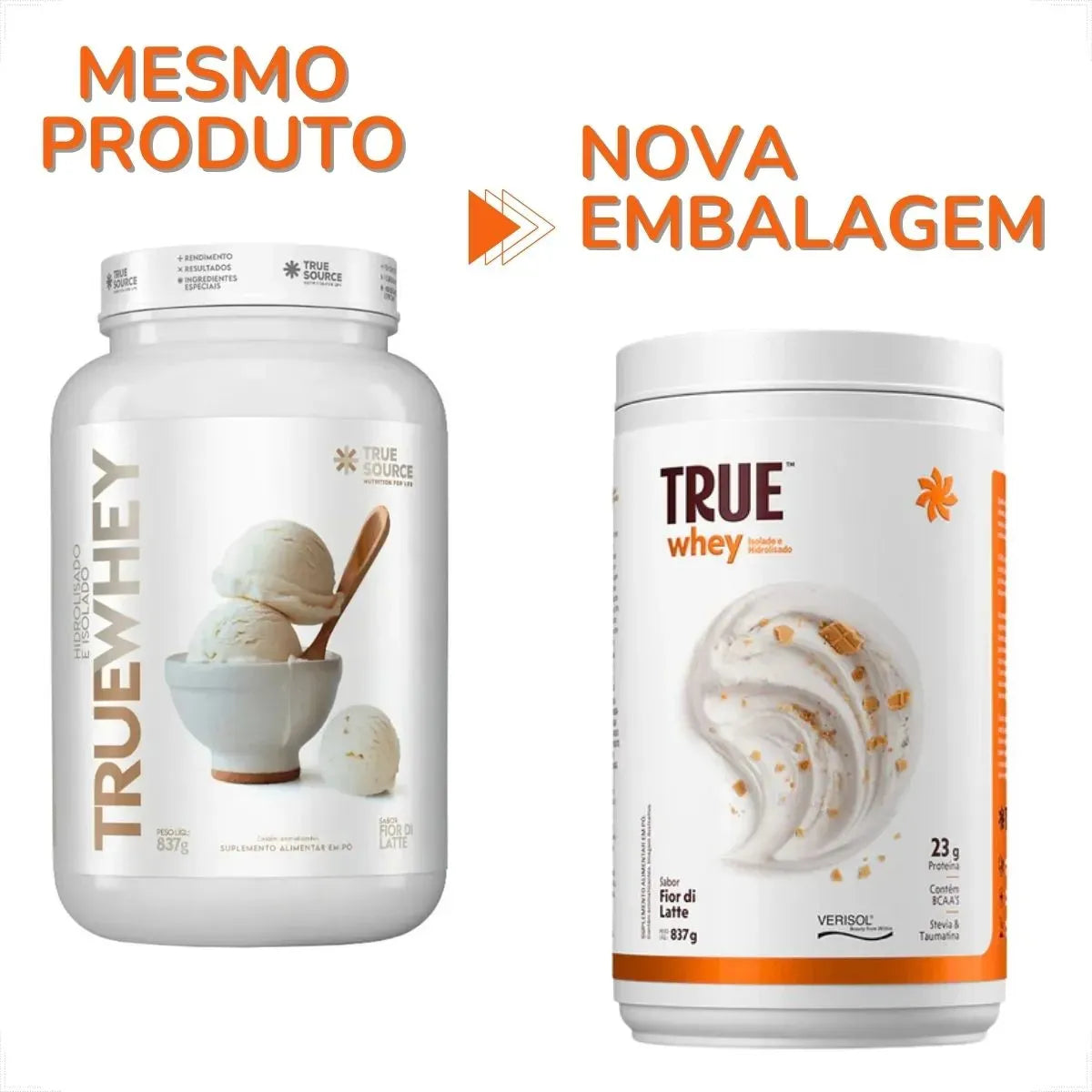 True Whey Protein Fior Di Latte 837 g