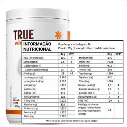 True Whey Protein Fior Di Latte 837 g