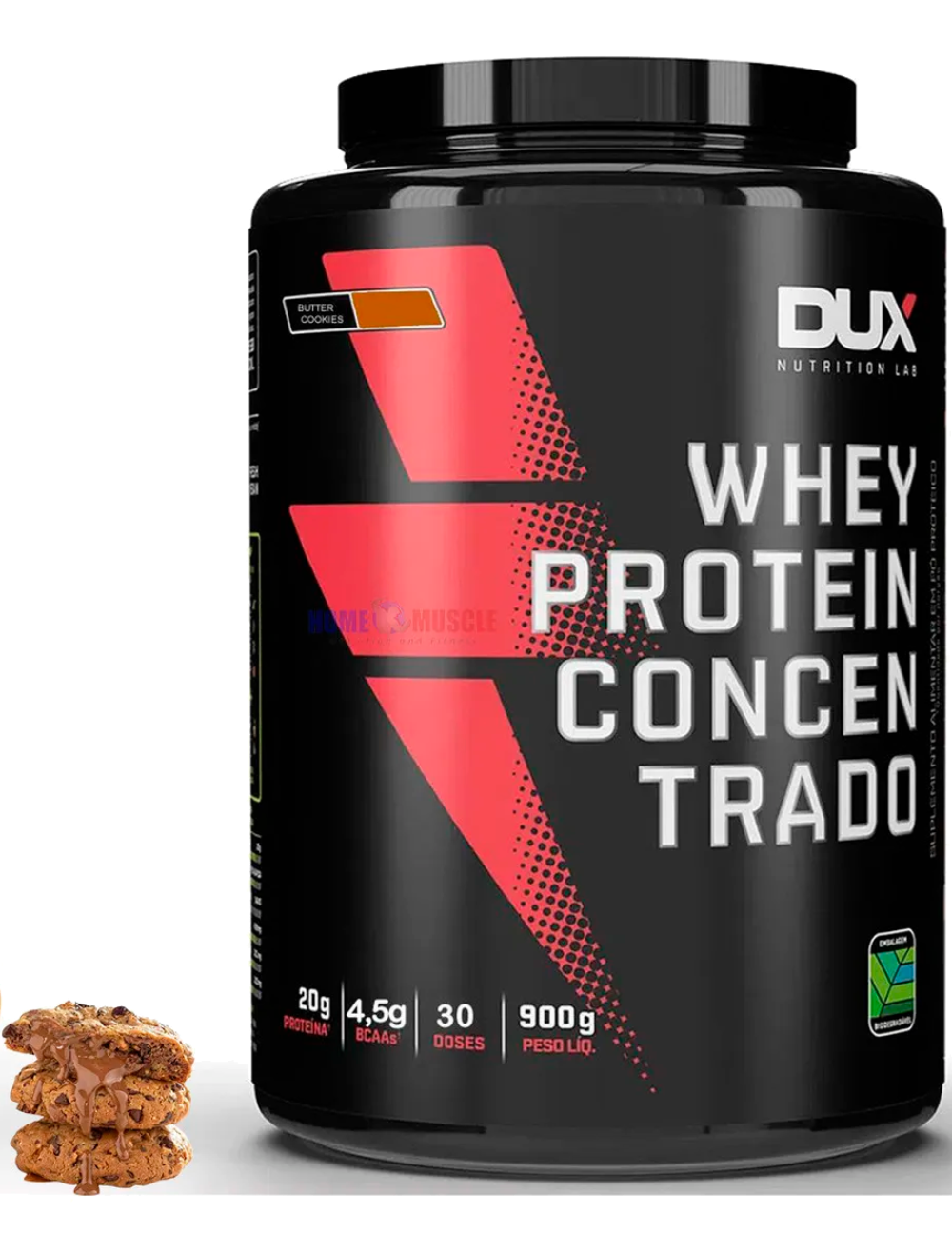 Whey Protein Concentrado Dux Nutrition Pote 900g