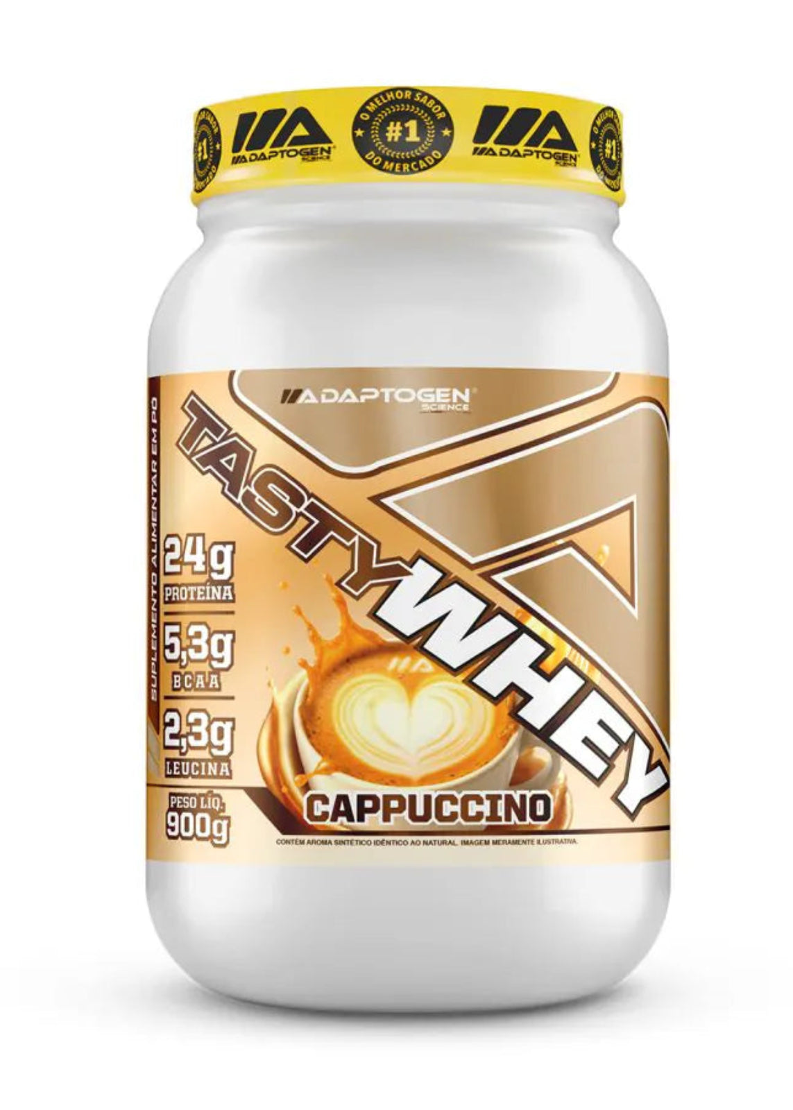 Tasty Whey 3w Gourmet 900g Cappuccino