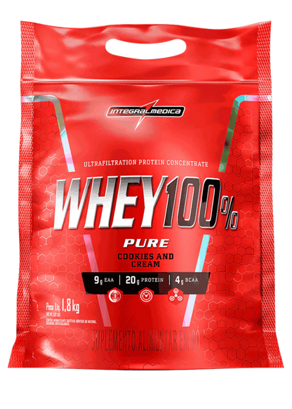 Whey Protein Concentrado Pouch 1,8Kg - Integral medica