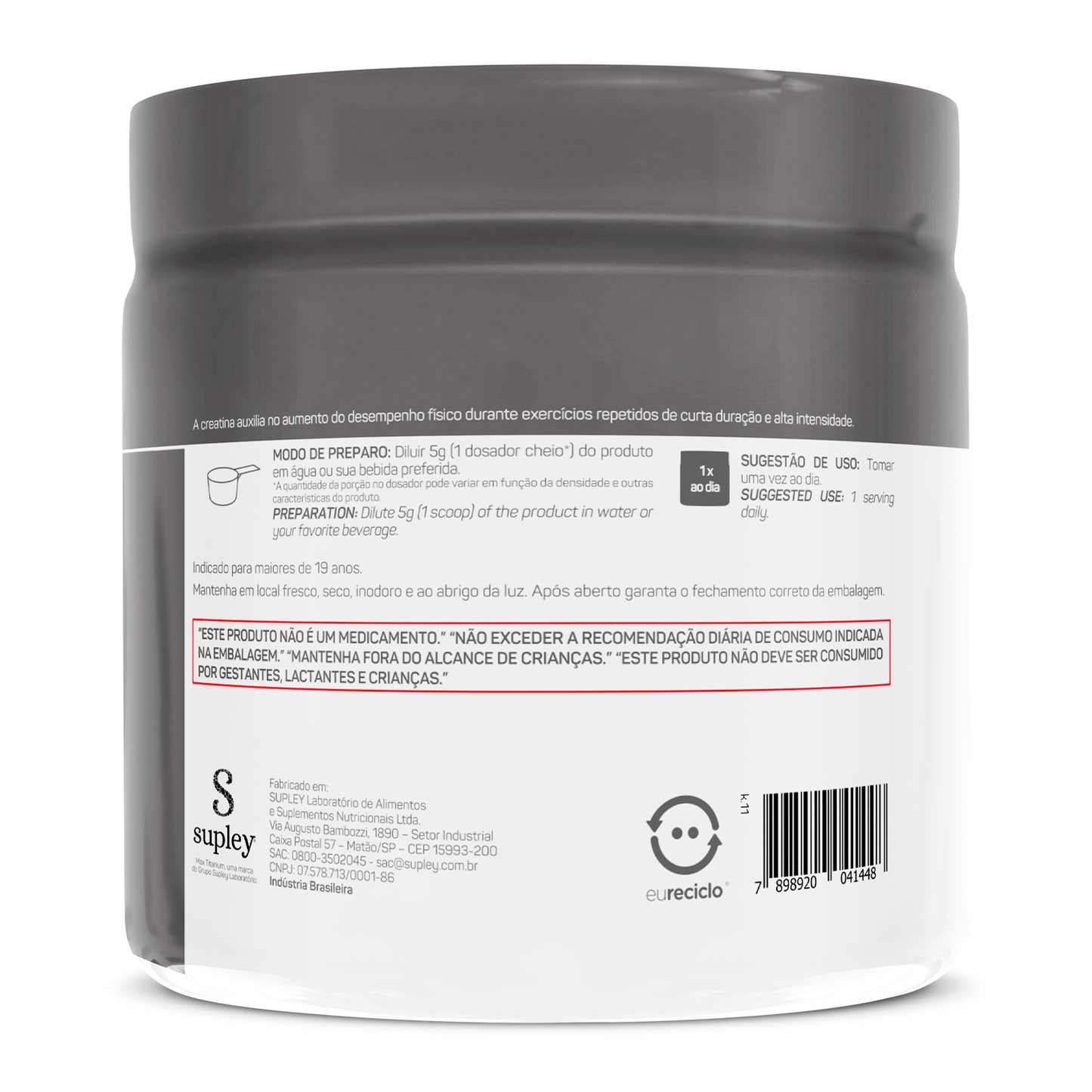 Creatina 300g - Max Titanium