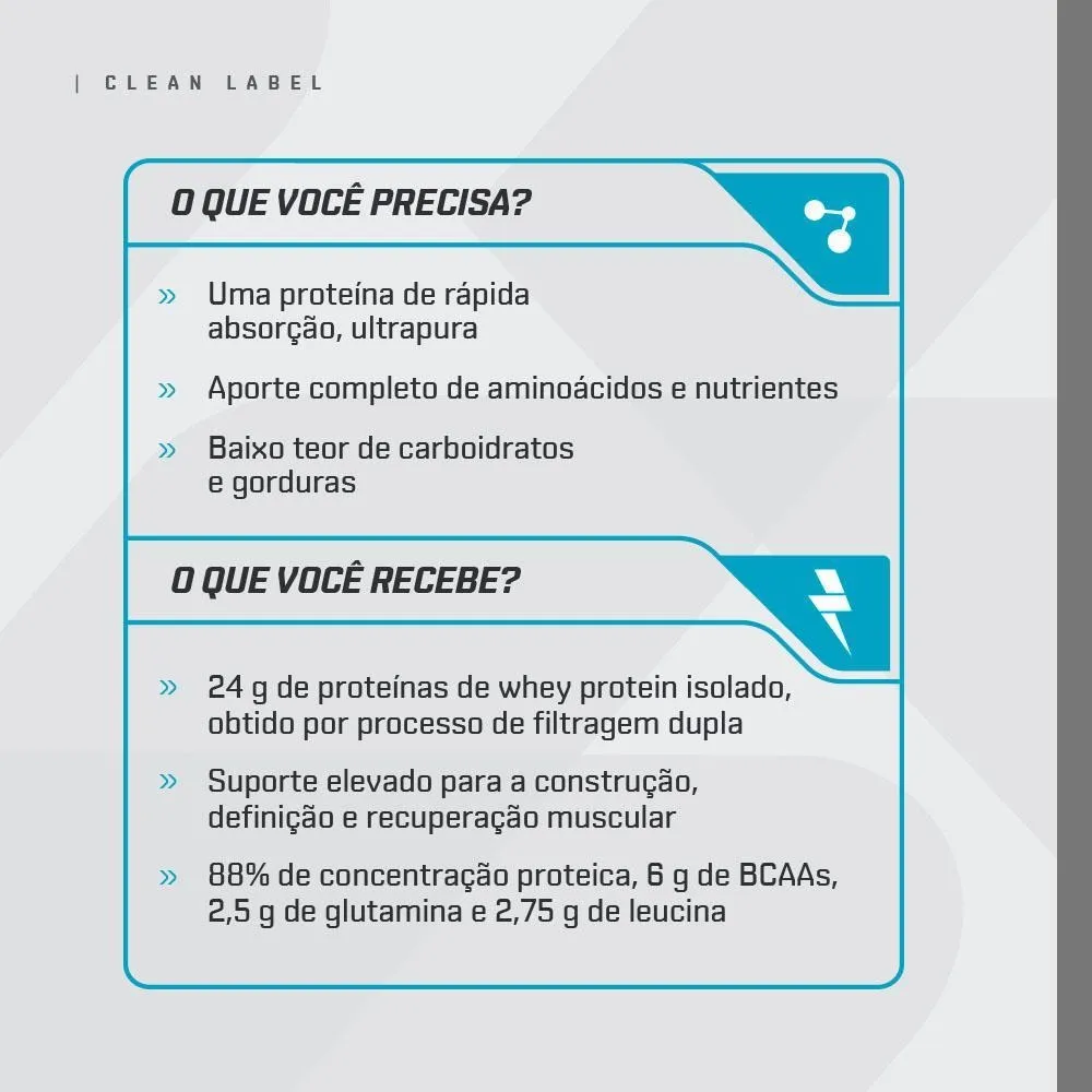 Whey Protein Isolado Dux Nutrition - Pote 900g