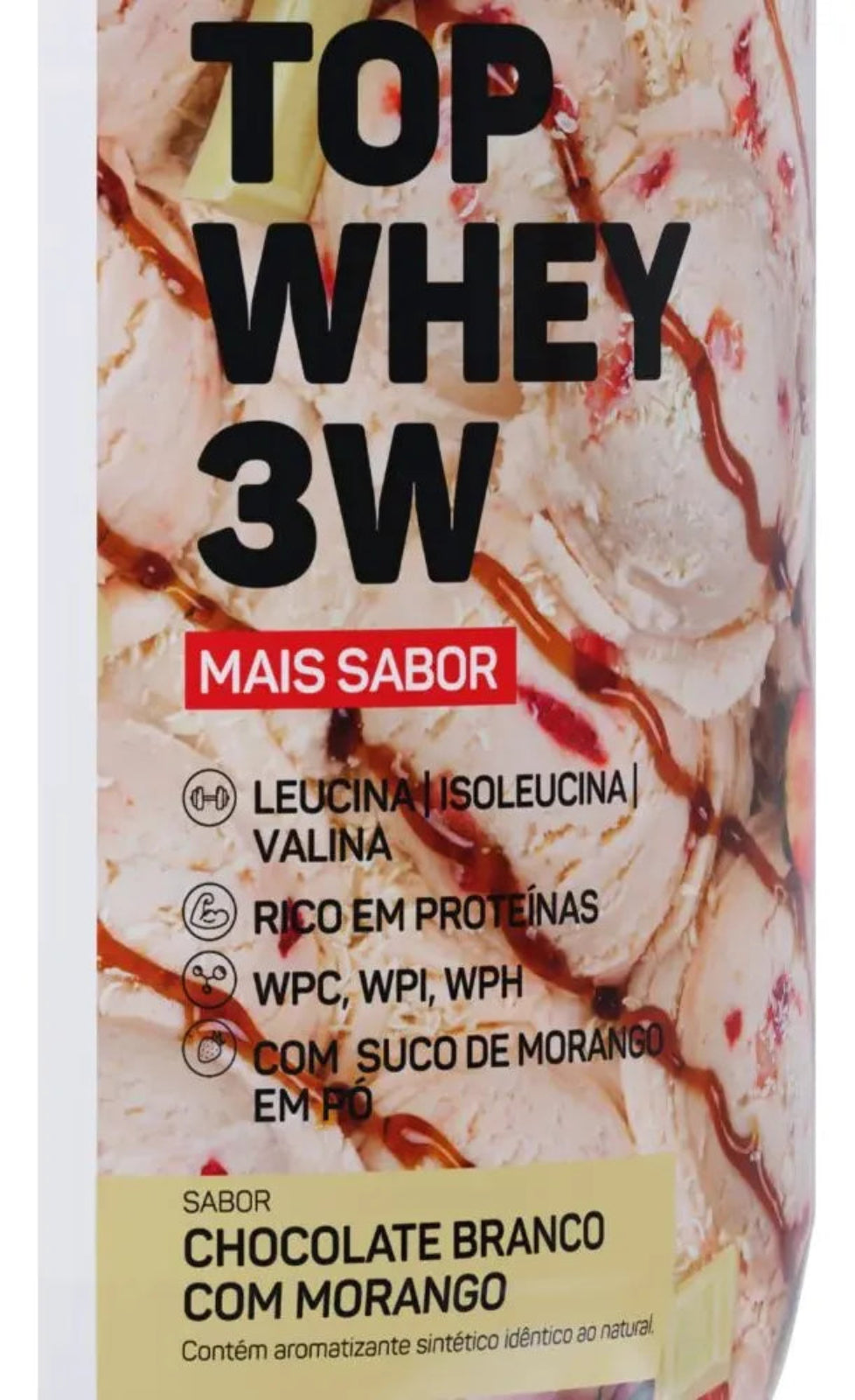 Top Whey 3w Mais Performance 900g Max Titanium