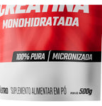Creatina Monohidratada 100% Pura Refil 500g - FTW