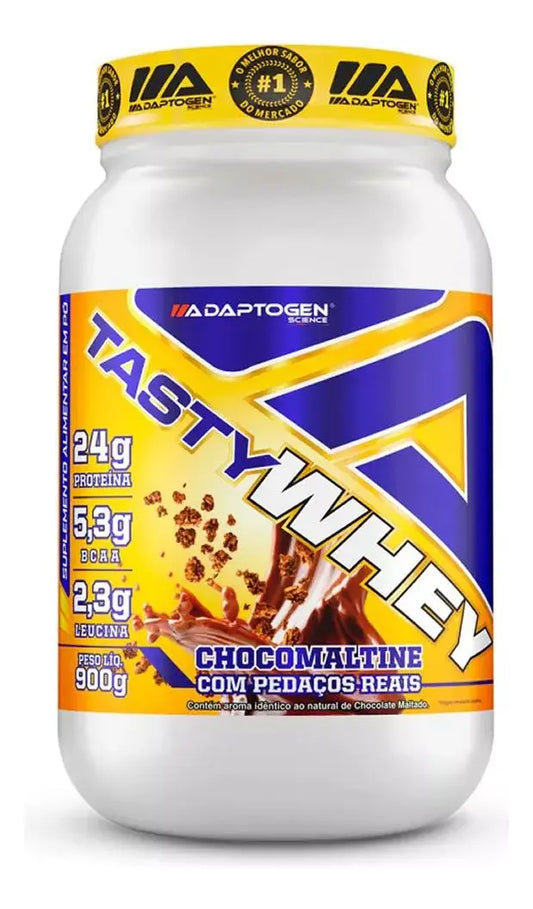 TASTY WHEY 900G ADAPTOGEN - CHOCOMALTINE