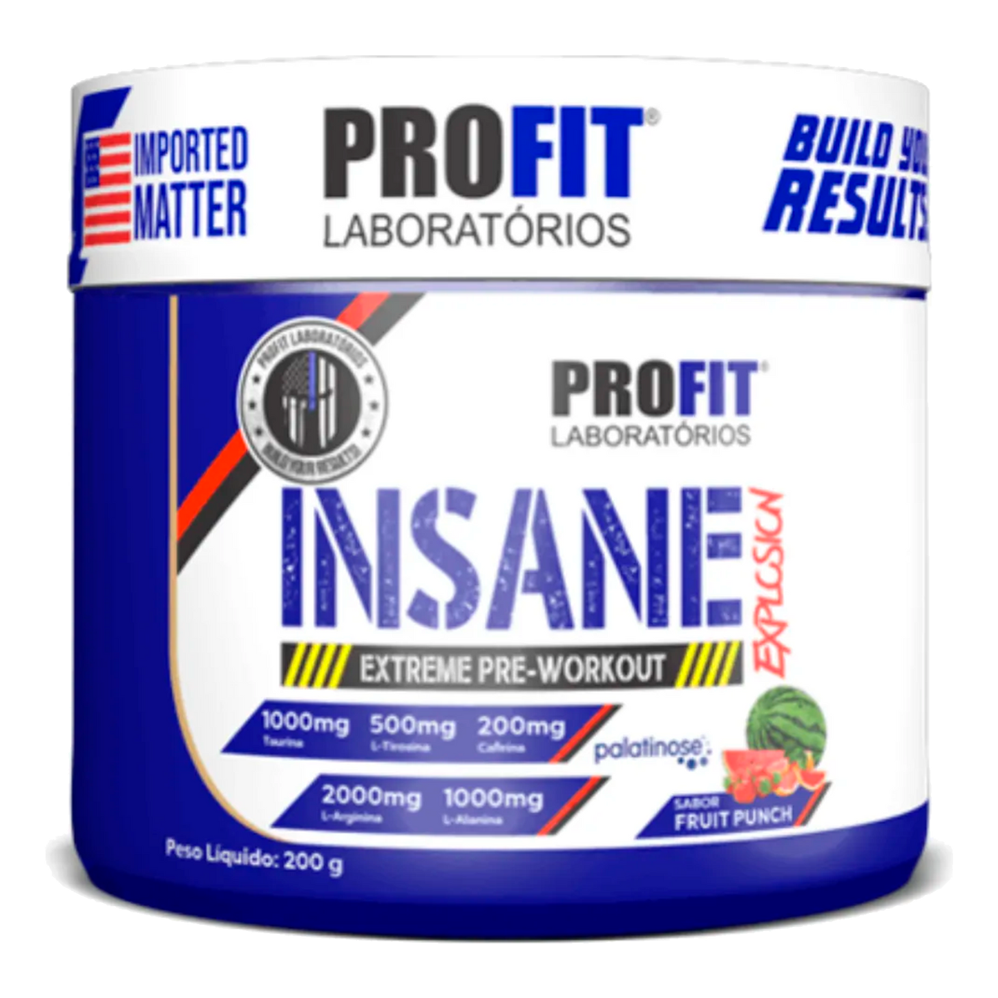 Pré-Treino Insane Explosion 200g - PROFIT