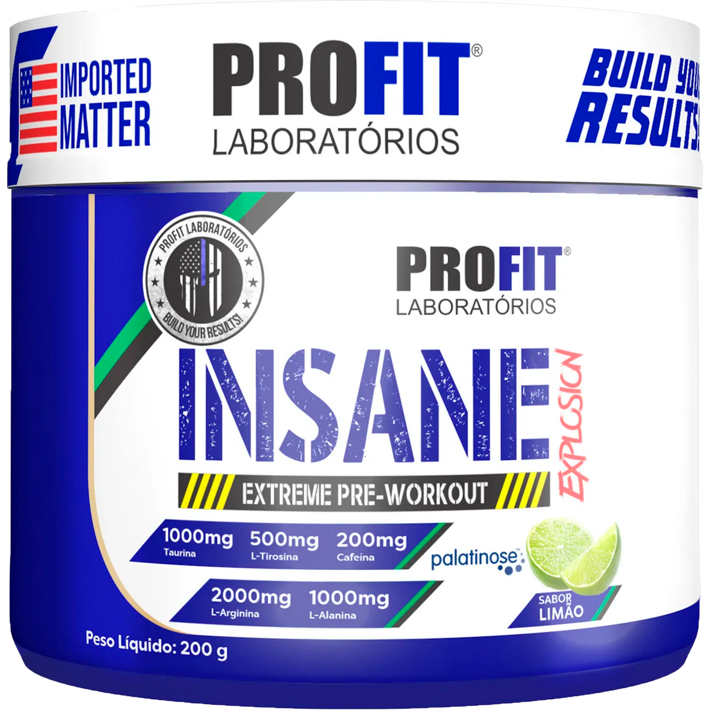 Pré-Treino Insane Explosion 200g - PROFIT