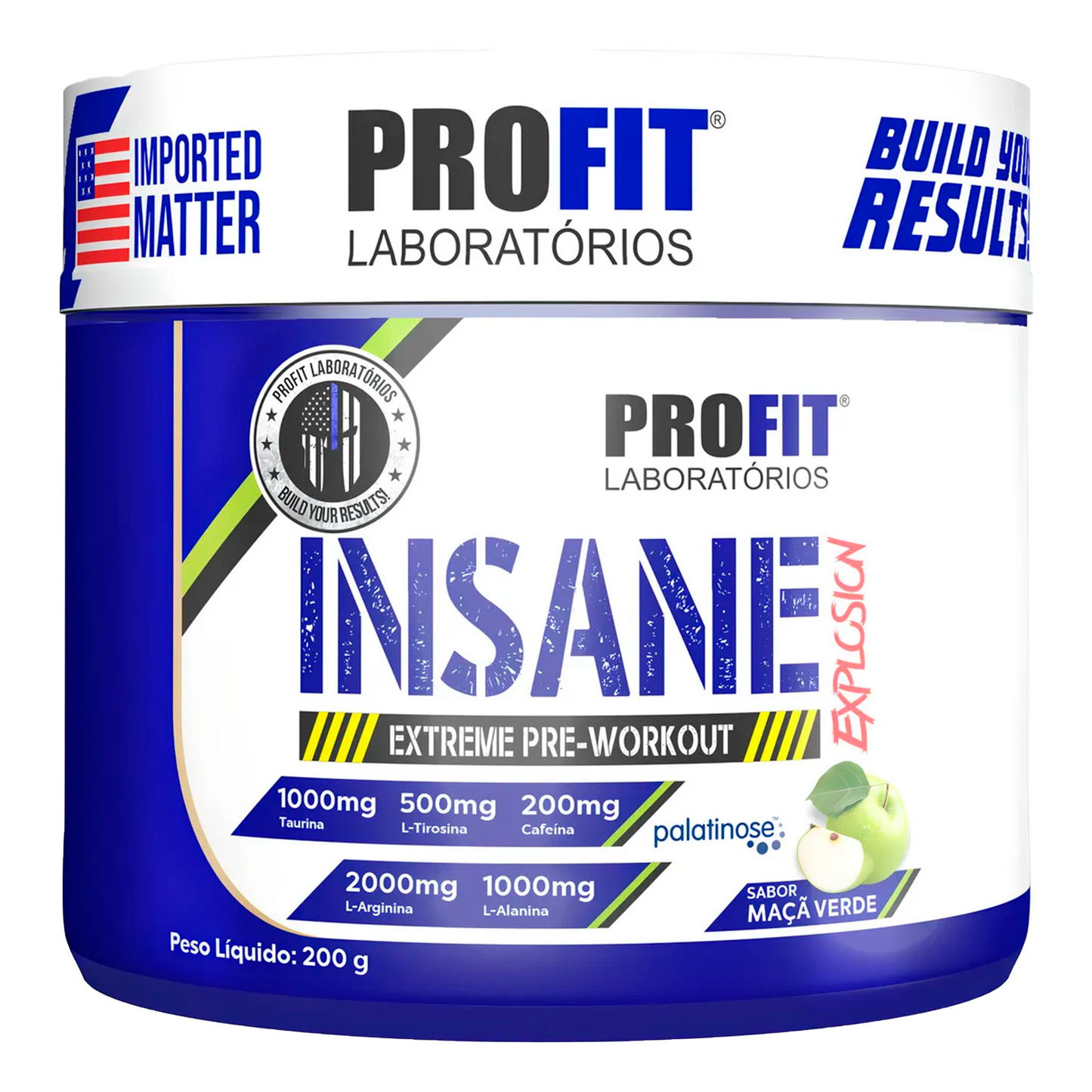 Pré-Treino Insane Explosion 200g - PROFIT