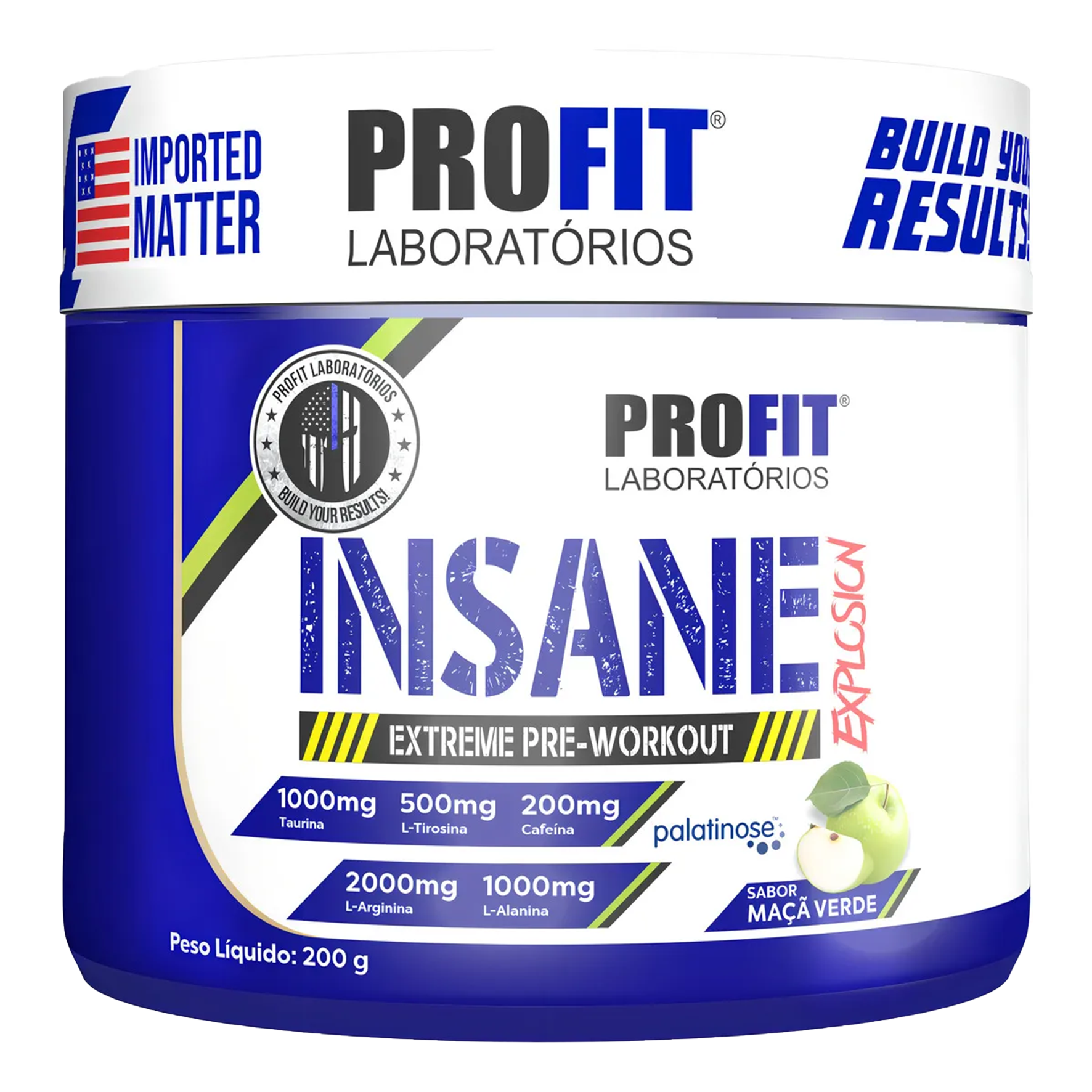 Pré-Treino Insane Explosion 200g - PROFIT