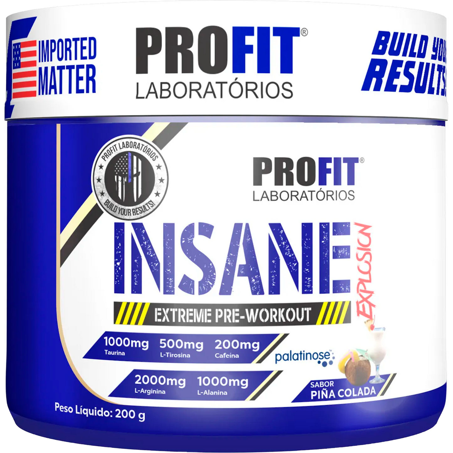 Pré-Treino Insane Explosion 200g - PROFIT