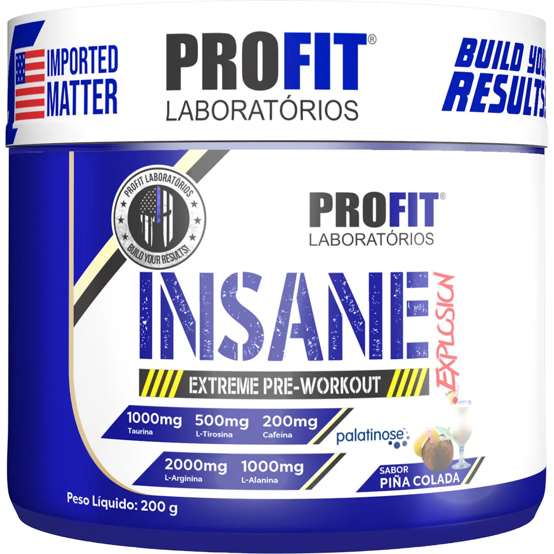Pré-Treino Insane Explosion 200g - PROFIT