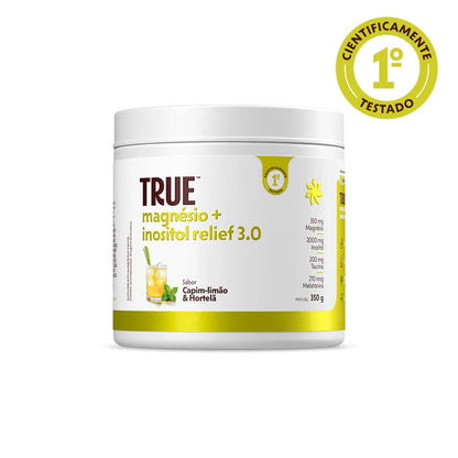 True Magnésio + Inositol Relief 3.0 Maracujá 350 G