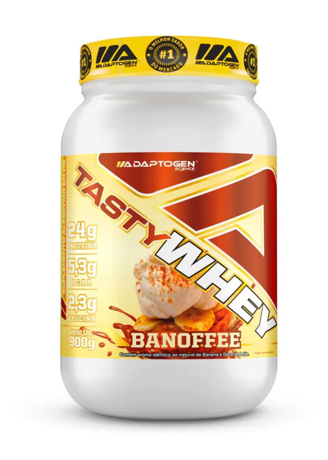 Tasty Whey 3w Gourmet 900g Banoffee - Adaptogen