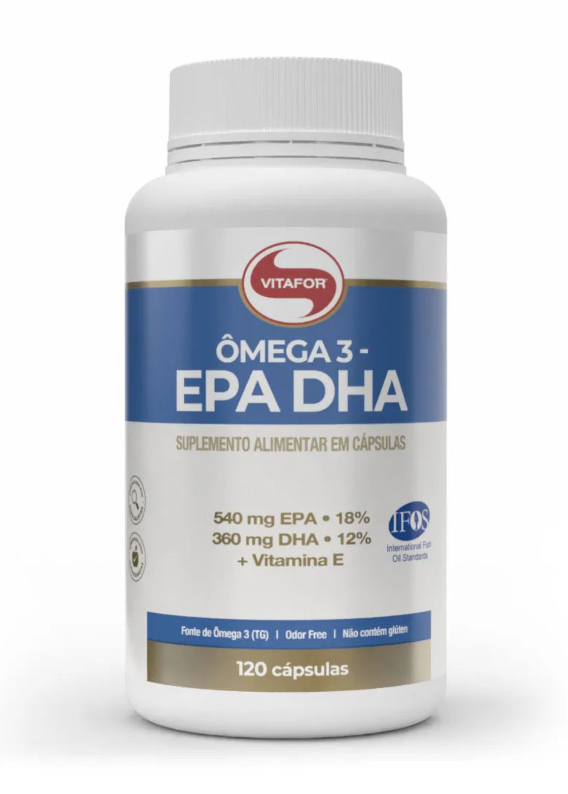 Ômega 3 EPA DHA 120 Cápsulas - Vitafor