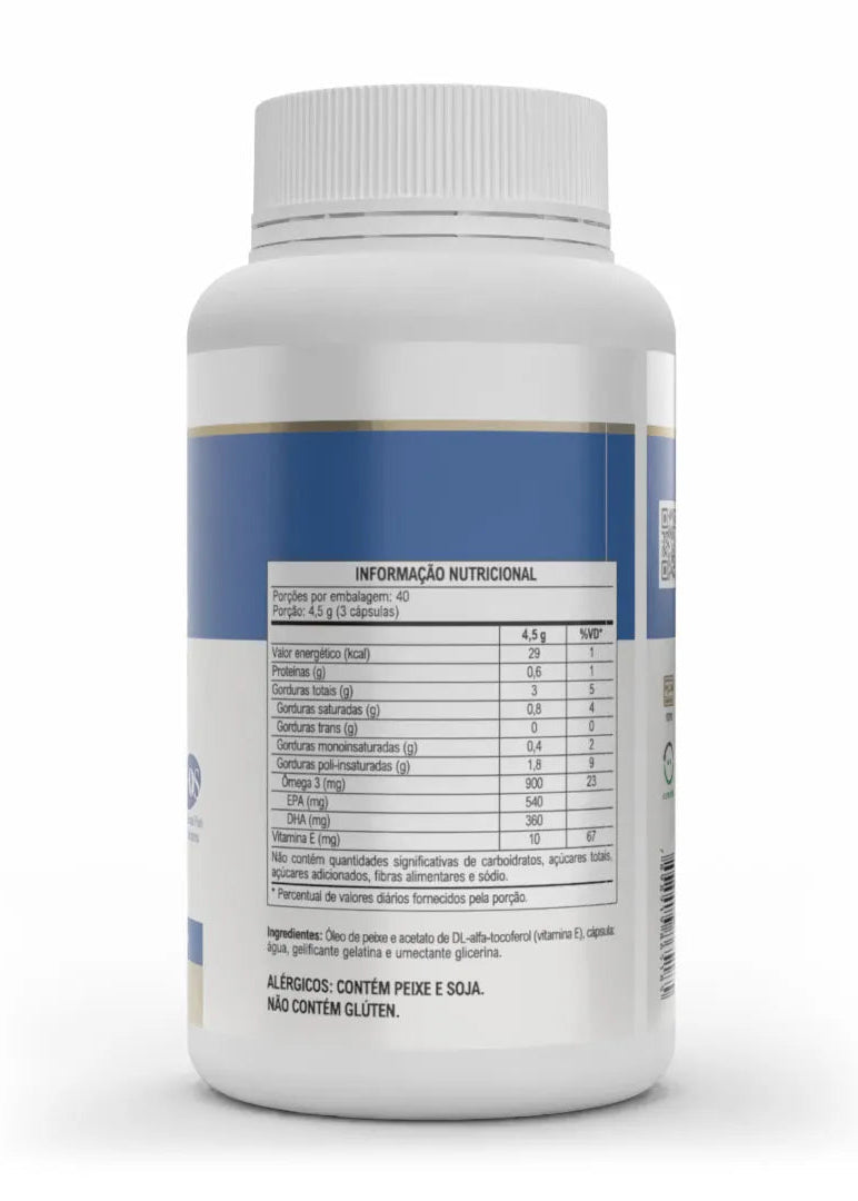 Ômega 3 EPA DHA 120 Cápsulas - Vitafor