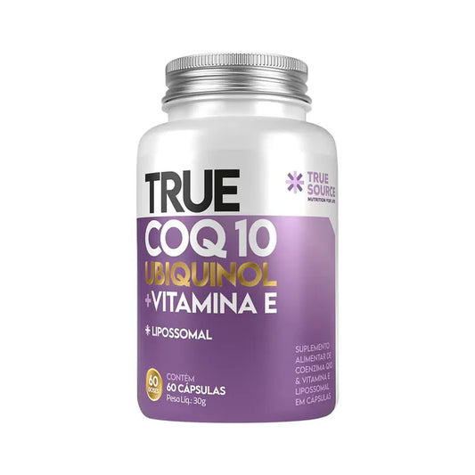 Coenzima Q10 Ubiquinol Coq10 Lipossomal + Vit E True Source