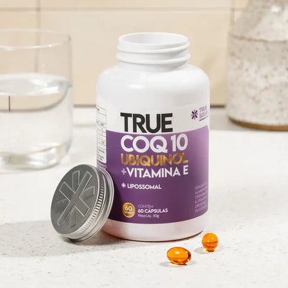 Coenzima Q10 Ubiquinol Coq10 Lipossomal + Vit E True Source