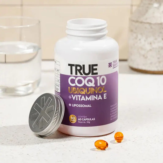 Coenzima Q10 Ubiquinol Coq10 Lipossomal + Vit E True Source