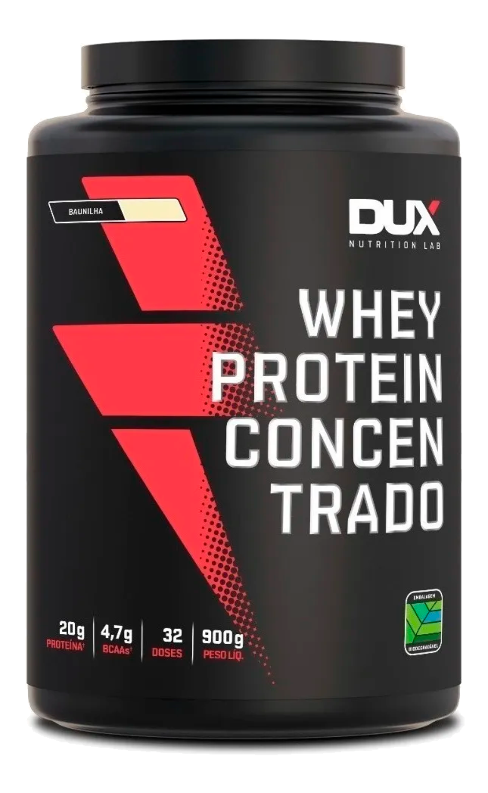 Whey Protein Concentrado Dux Nutrition Pote 900g