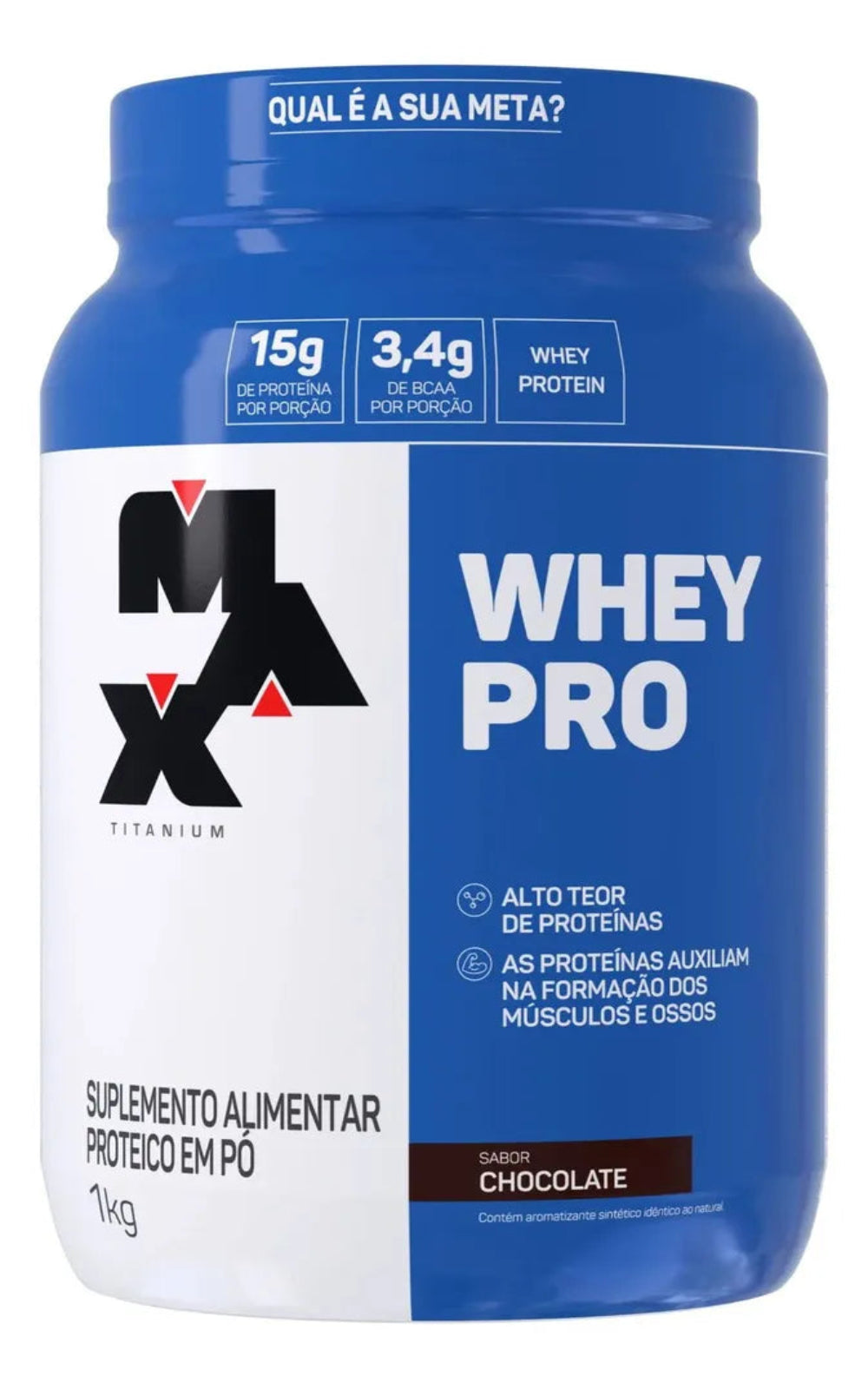 Whey Pro Max Titanium Concentrado Pote 1kg