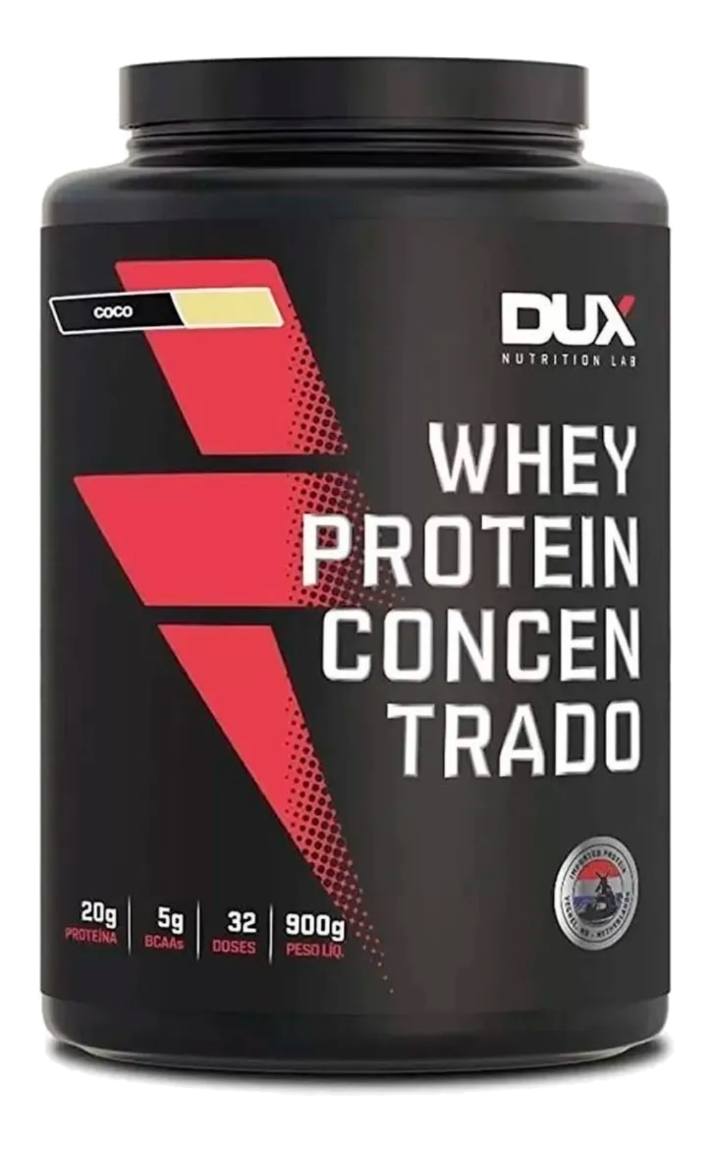 Whey Protein Concentrado Dux Nutrition Pote 900g