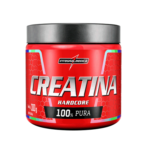 Creatina 100% Pura 300g Hardcore