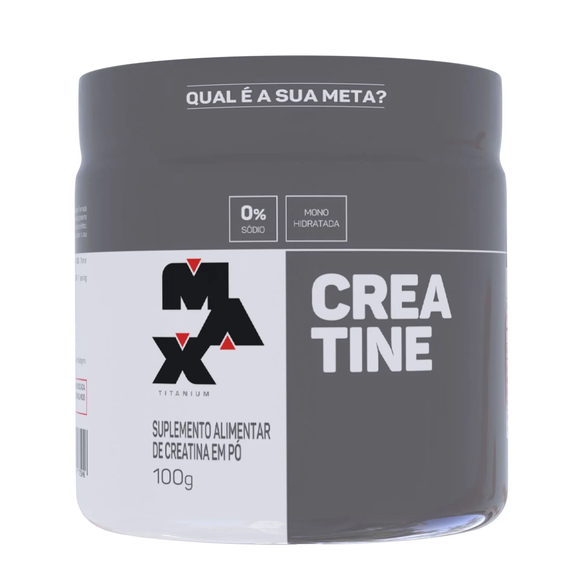 Creatina Monohidratada 100G - Max Titanium