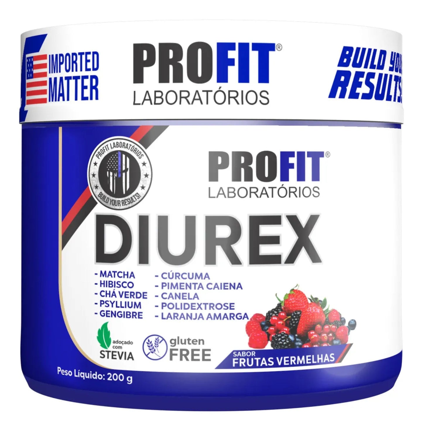 Diurex Chá Diurético Termogênico Detox 200g - Profit