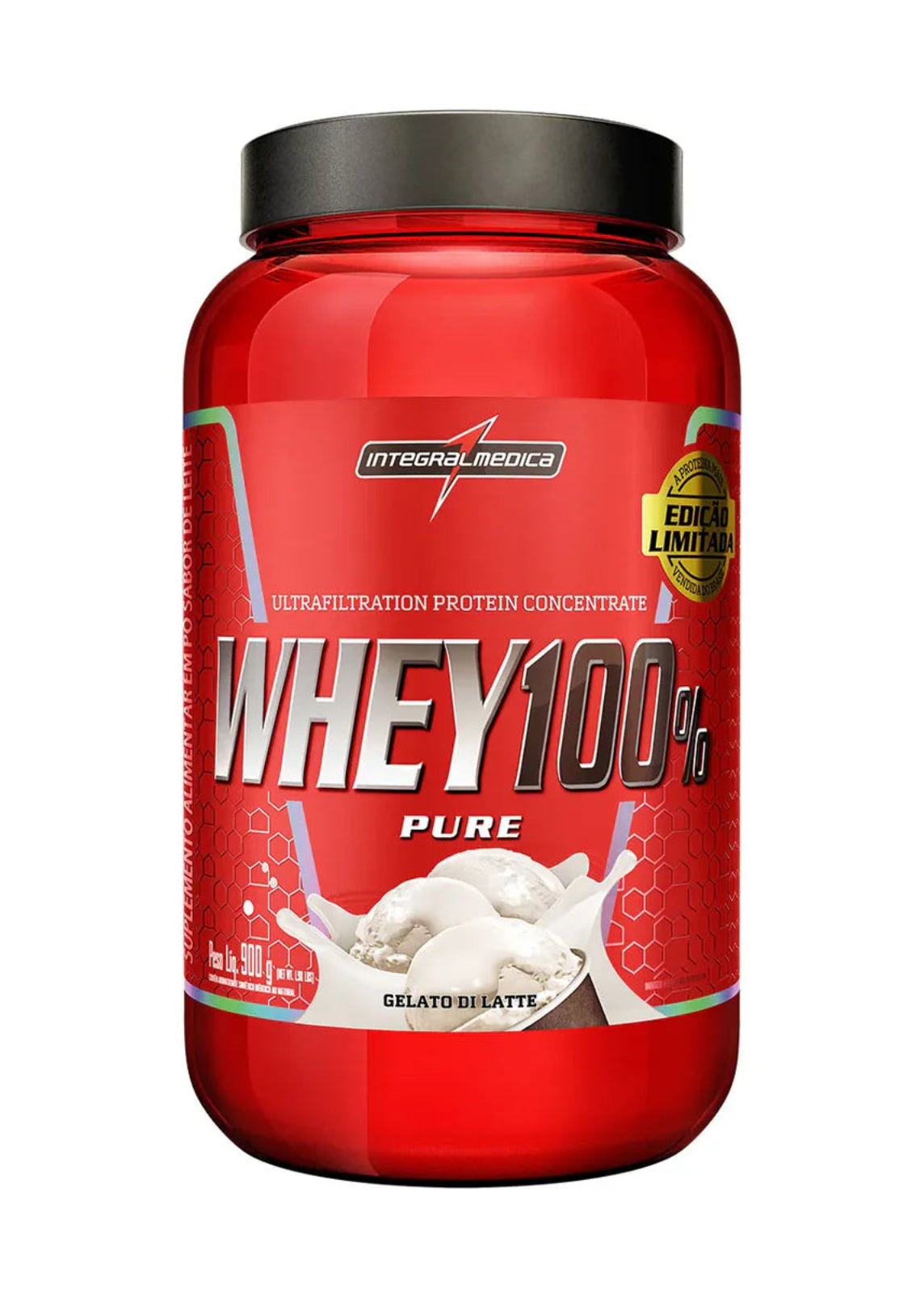 Whey Protein Concentrado Pote 900g - Integralmedica