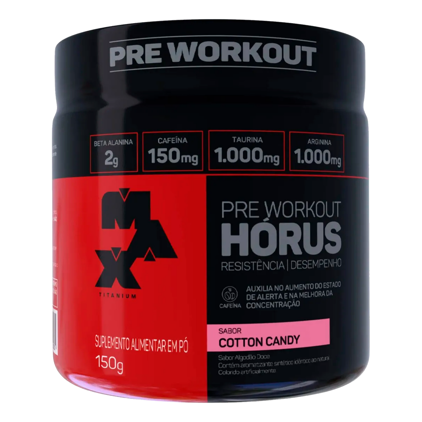 Pré-Treino Hórus 150g - Max Titanium