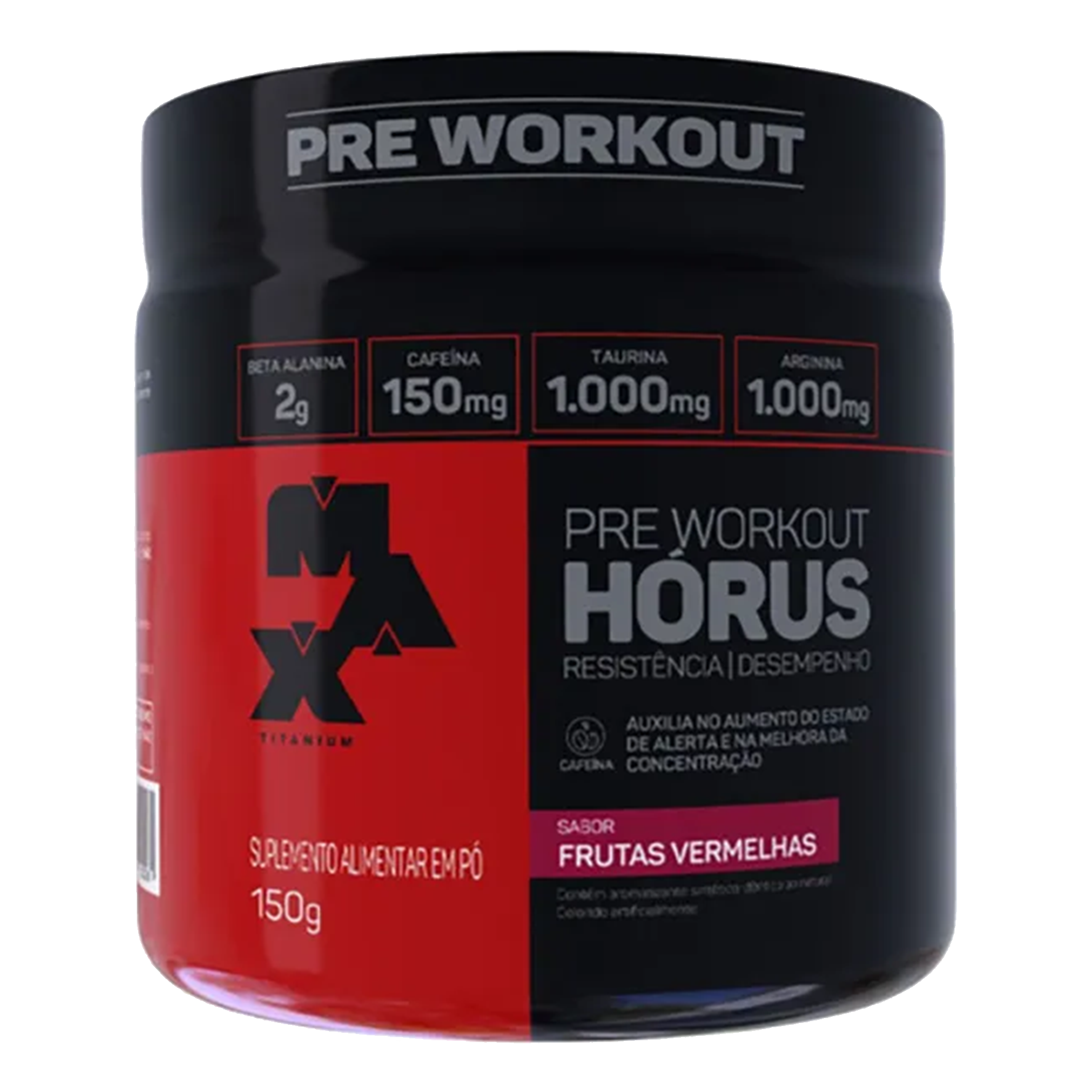 Pré-Treino Hórus 150g - Max Titanium