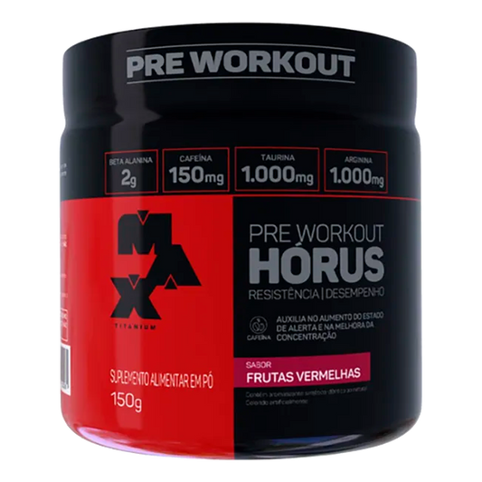 Pré-Treino Hórus 150g - Max Titanium