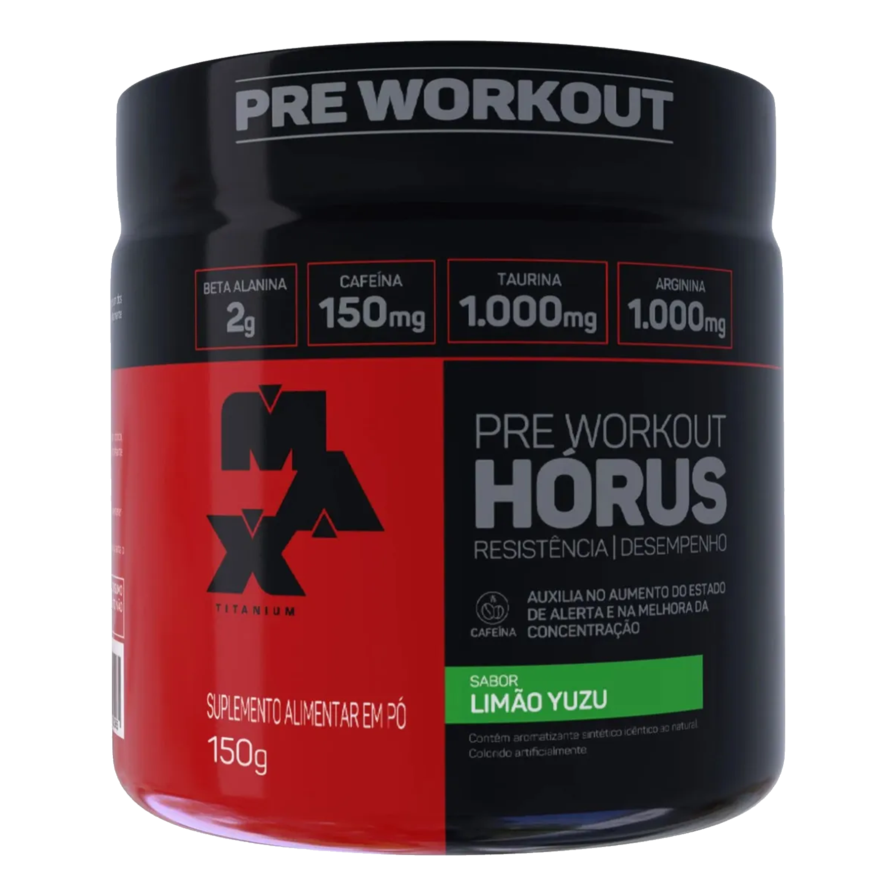 Pré-Treino Hórus 150g - Max Titanium