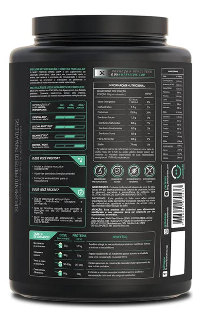 Dux Nutrition - Whey Protein Hydro - Pote 900g