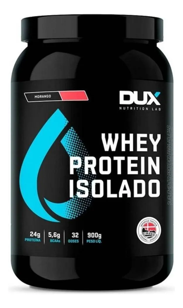 Whey Protein Isolado Dux Nutrition - Pote 900g