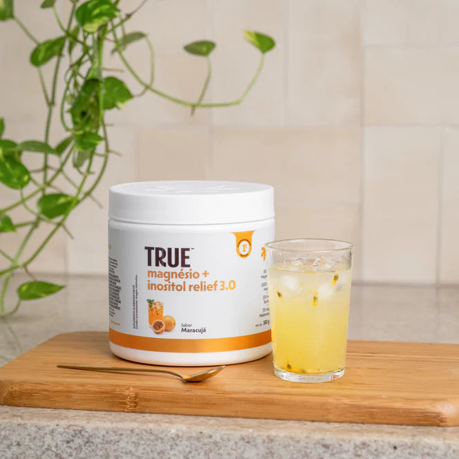 True Magnésio + Inositol Relief 3.0 Maracujá 350 G