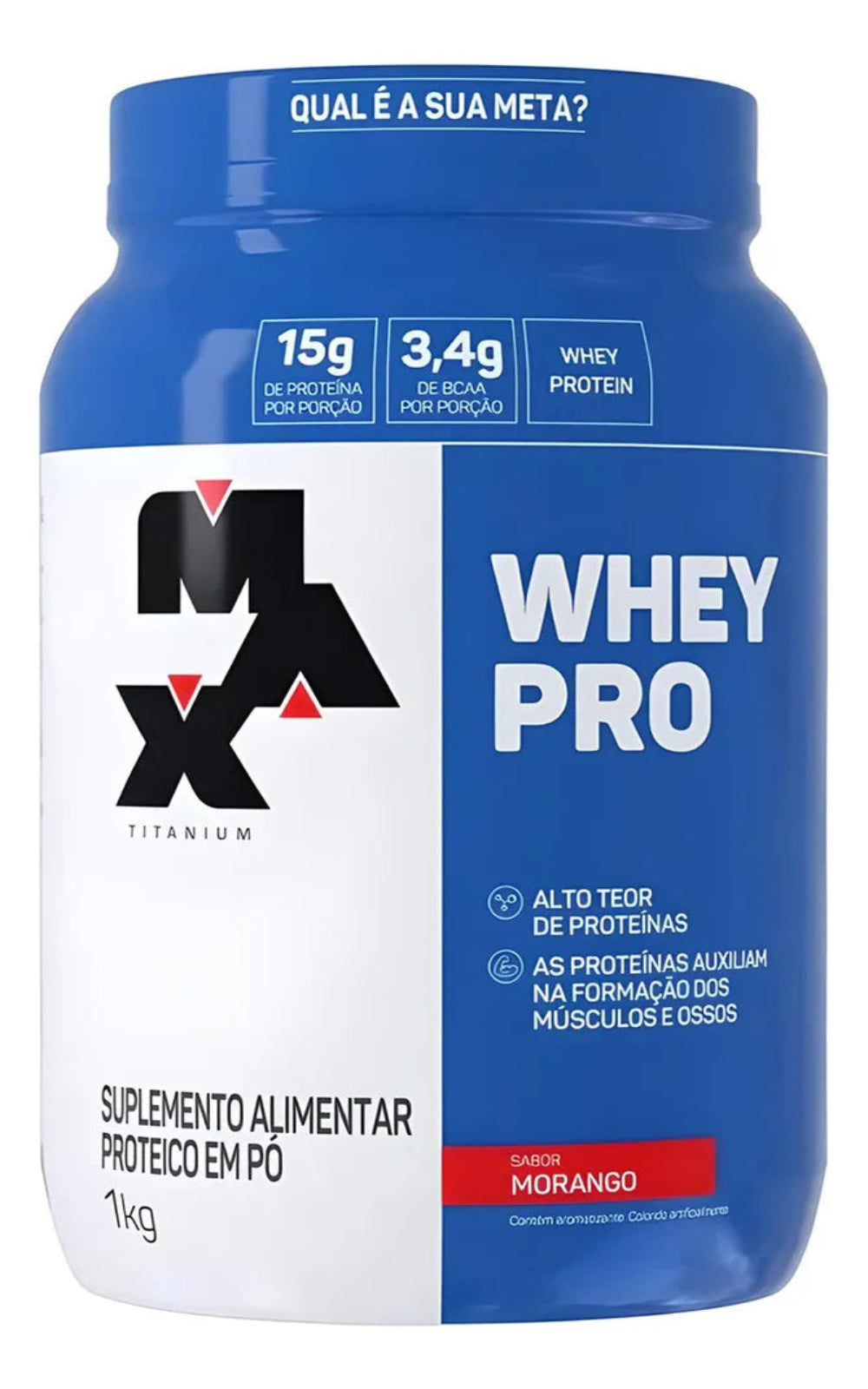 Whey Pro Max Titanium Concentrado Pote 1kg