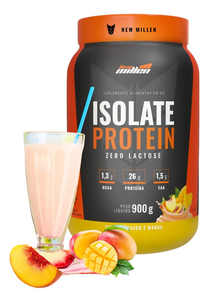Whey Isolate Protein 900g - Pêssego e Manga - New Millen