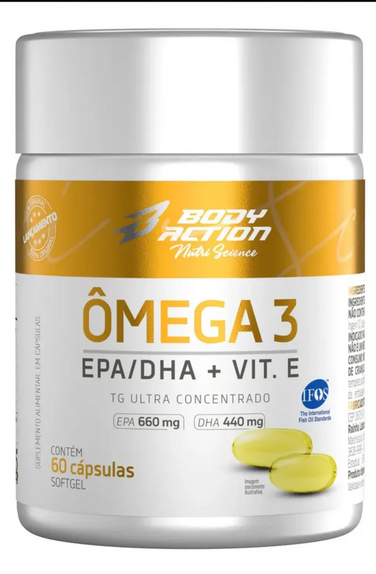 Ômega 3 | 60 Cápsulas - Bodyaction